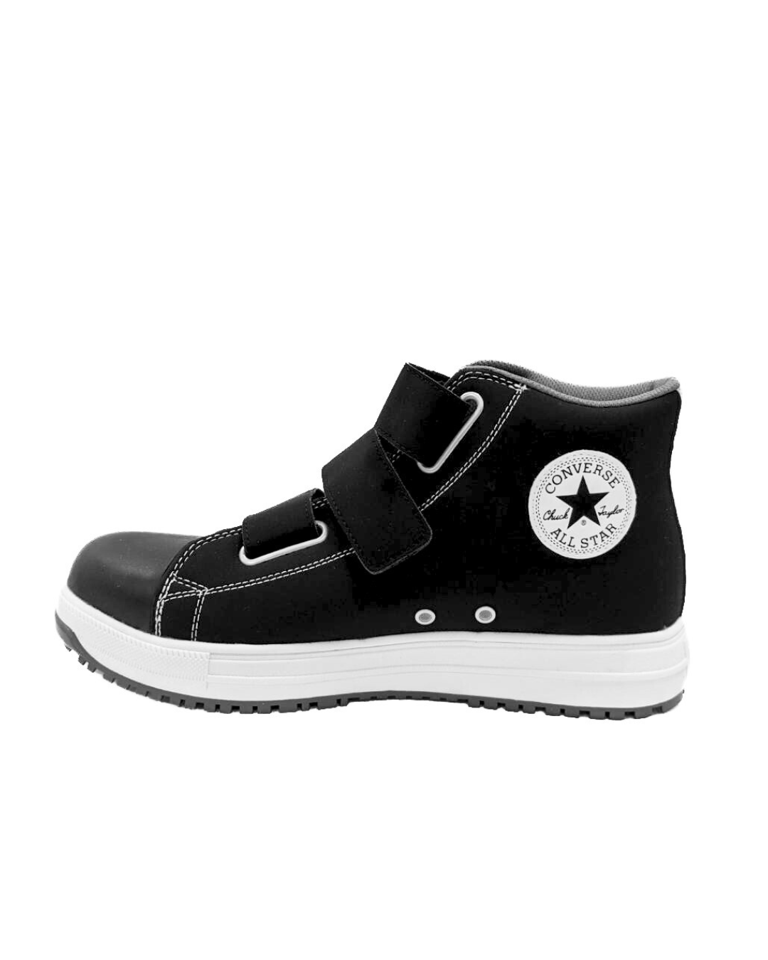 CONVERSE ALL STAR 黒 ベルクロハイカットシューズ CONVERSE コンバース スニーカー オールスター ビッグベルト HI