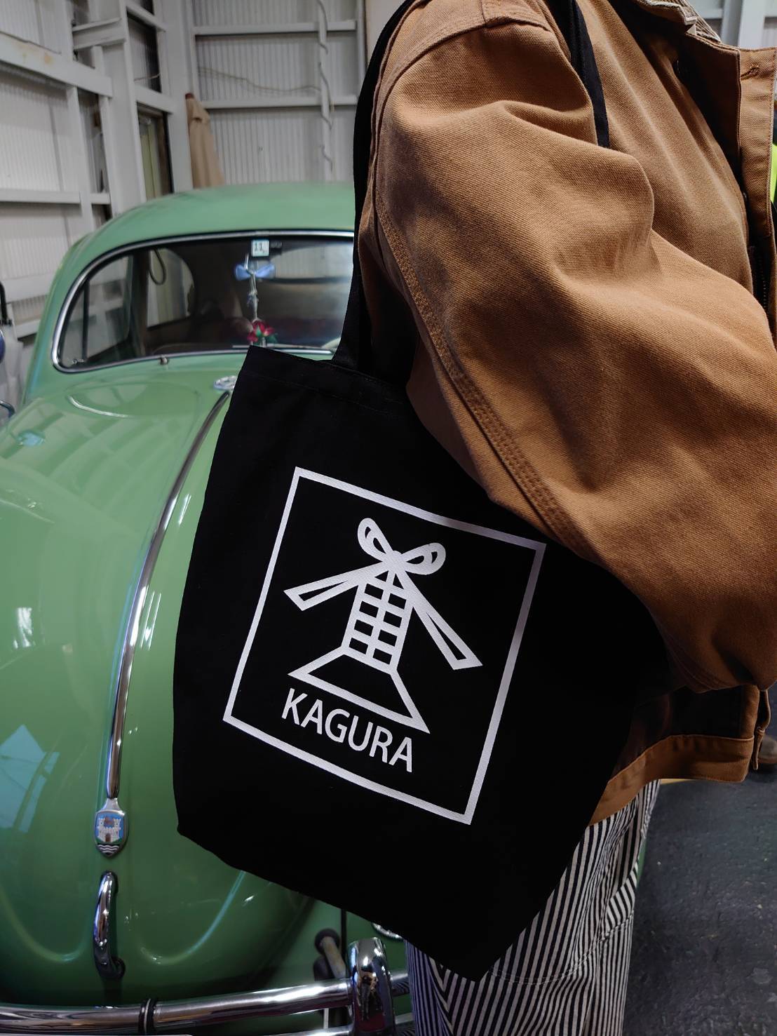 【オリジナル】再入荷！！！いいサイズのお洒落トートバッグ　神蔵‐KAGURA‐トートバッグ　KAGB-005