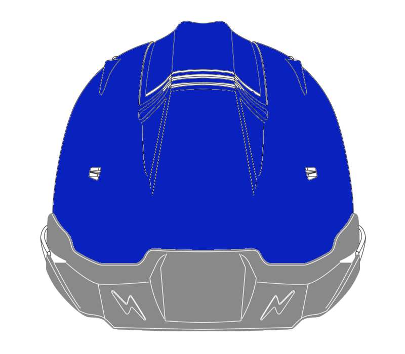 【ordermade】クリアバイザー穴付きヘルメット　SS-19VP　ｼﾝﾜ
